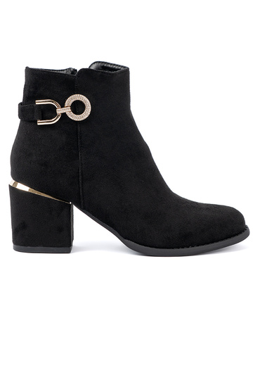 schZuarze Farbe Frauen Schuhe z elegancką sprzączką 2