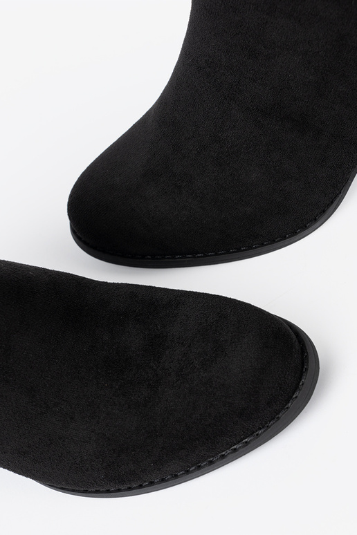 schZuarze Farbe Frauen Schuhe z elegancką sprzączką