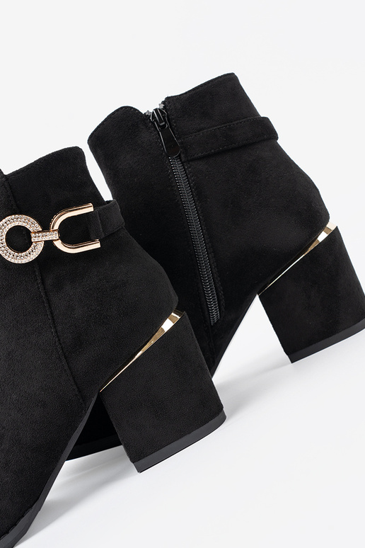 schZuarze Farbe Frauen Schuhe z elegancką sprzączką