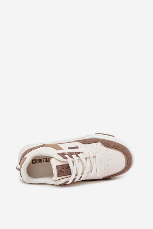 Sneakers Stilvollllschuhe mit einer Plattform Big Star OO274A151 Beige