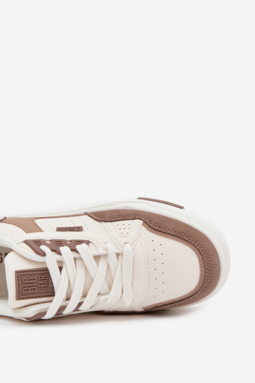 Sneakers Stilvollllschuhe mit einer Plattform Big Star OO274A151 Beige