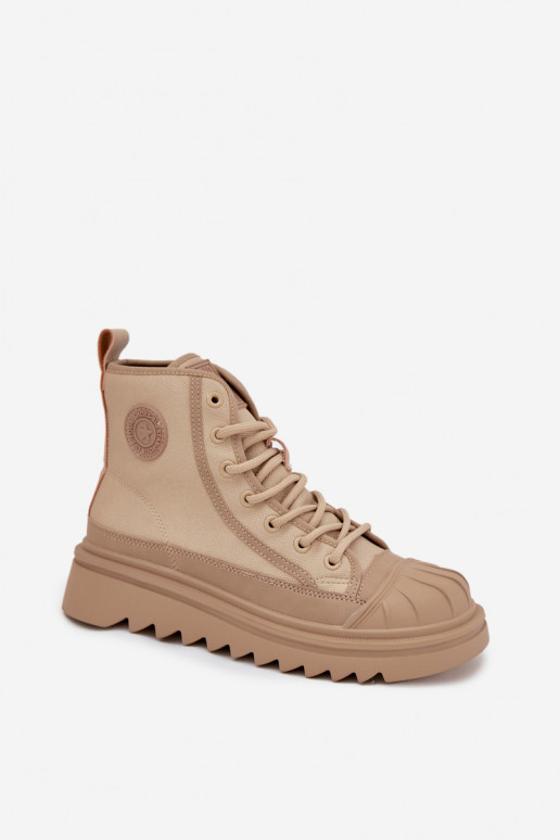 Freizeitschuhe mit Sohle Feminin sich Zuarm laufen Big Star OO274A356 Beige