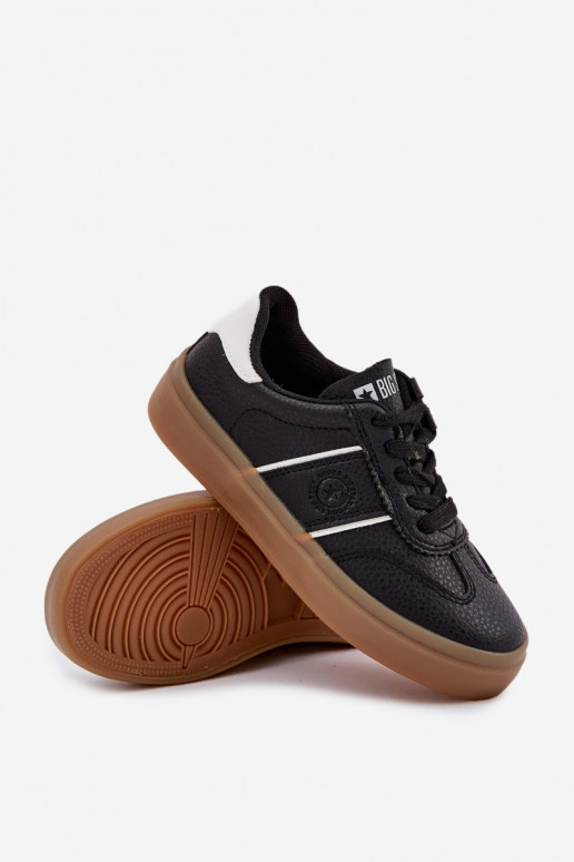 Sneakers Stilvollllschuhe Kindisch Big Star SS374025 schZuarze Farbe