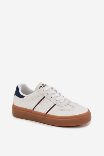Kinder weiße Sneakers im Stil von Big Star SS374024