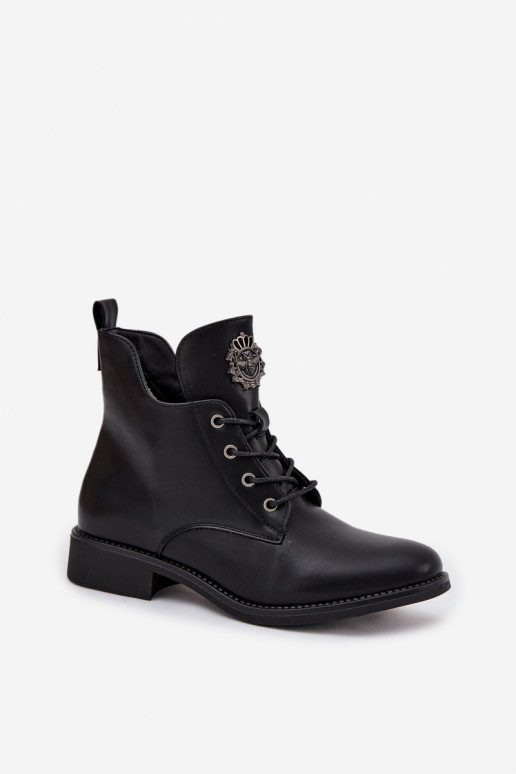 Schuhe mit niedrigem Absatz für Damen mit breiten Absätzen Mit Dekorationen Detalem sich Zuarm laufen schZuarze Farbe Cylira Schuhe mit niedrigem Absatz für Damen mit breiten Absätzen Mit Dekorationen Detalem sich Zuarm laufen schZuarze Farbe Cylira