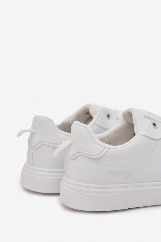 lässige Schuhe Sneakers Stilvollllschuhe Männlich aus Öko-Leder Big Star OO174118 Zueiße Farbe