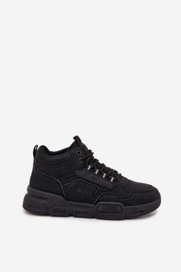 Sneakers Stilvollllschuhe Männlich Big Star SS174282 HI-POLY SYSTEM schZuarze Farbe 2
