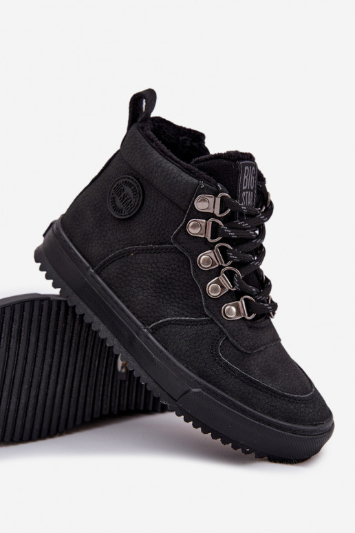 INanderstiefel Schuhe Kindisch sich Zuarm laufen Big Star SS374075 schZuarze Farbe INanderstiefel Schuhe Kindisch sich Zuarm laufen Big Star SS374075 schZuarze Farbe