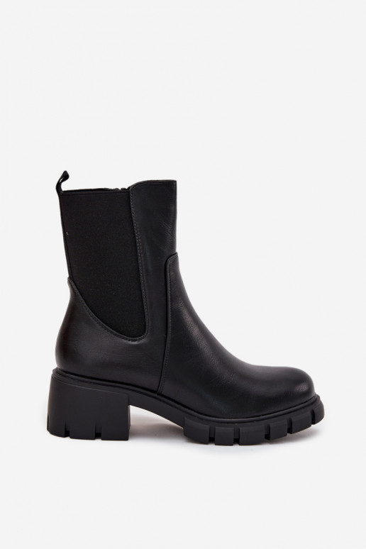 Damenstiefel Klocke Eko Haut schZuarze Farbe Kyra Damenstiefel Klocke Eko Haut schZuarze Farbe Kyra