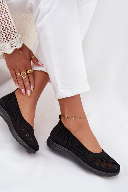 Netz Ballerinas Feminin IN SportoZuym Stylu schZuarze Farbe Virella