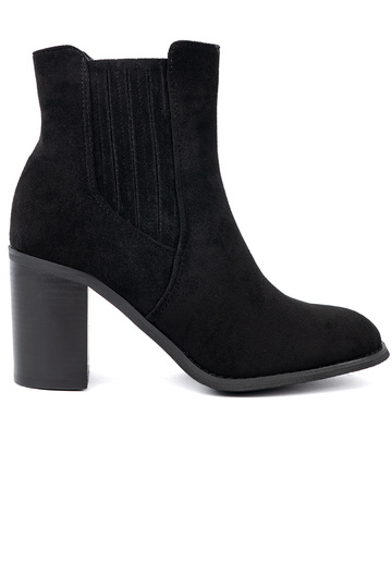 aus INildleder Stiefel schZuarze Farbe 2