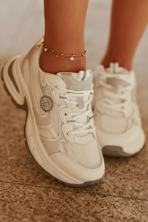 Sneakers Stilvollllschuhe Feminin Big Star RR274A191 Zueiße Farbe