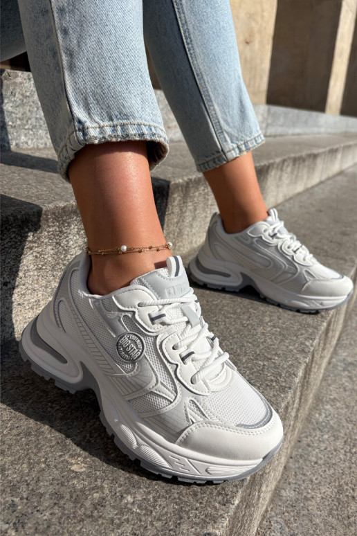 Sneakers Stilvollllschuhe Feminin Big Star RR274A191 Zueiße Farbe