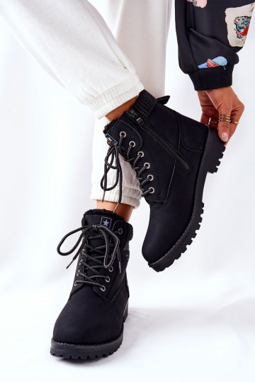 Damenstiefel schZuarze Farbe Grunders 2