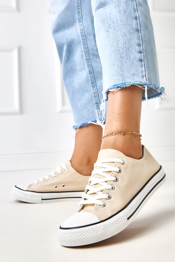 Beige klassische Damen-Sneaker Zurhat 2
