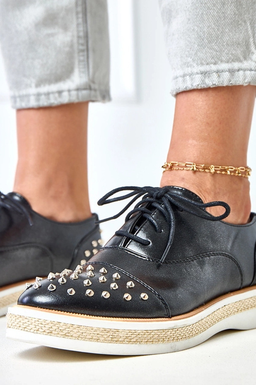 Schwarze Damen-Stiefeletten mit...