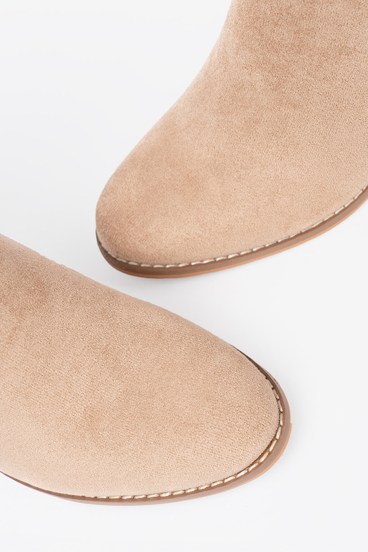 Eleganter Stil Schuhe Beige mit Zierschnalle