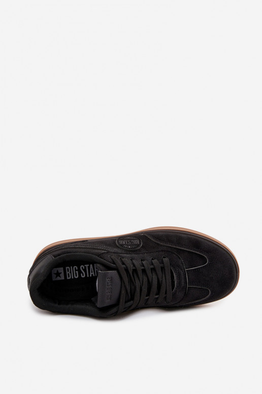 Sneakers Stilvollllschuhe Männlich Niedrig Big Star SS174019 HI-POLY SYSTEM schZuarze Farbe