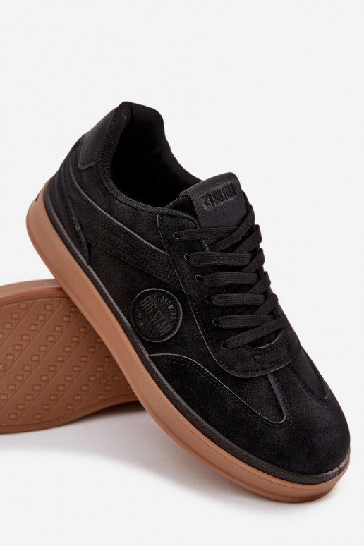 Sneakers Stilvollllschuhe Männlich Niedrig Big Star SS174019 HI-POLY SYSTEM schZuarze Farbe