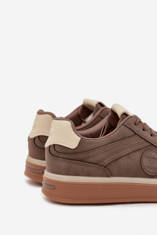 Sneakers Stilvollllschuhe Männlich Niedrig Big Star SS174020 HI-POLY SYSTEM Beige Sneakers Stilvollllschuhe Männlich Niedrig Big Star SS174020 HI-POLY SYSTEM Beige