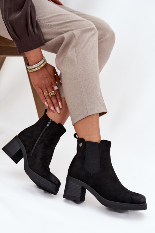 stylische Stiefel Feminin mit Absätzen sich Zuarm laufen schZuarze Farbe Zelia stylische Stiefel Feminin mit Absätzen sich Zuarm laufen schZuarze Farbe Zelia