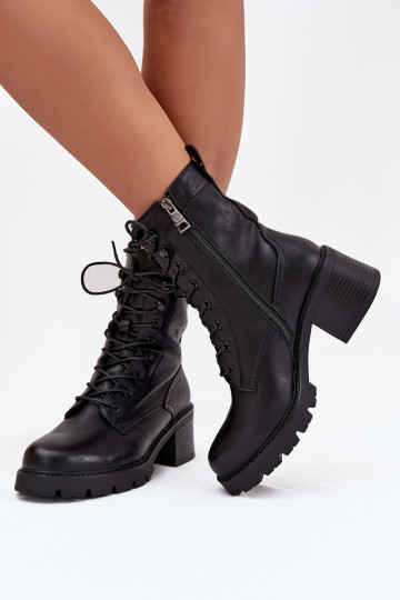 Arbeitsstiefeletten Feminin Klocke sich Zuarm laufen Vinceza 89136 schZuarze Farbe