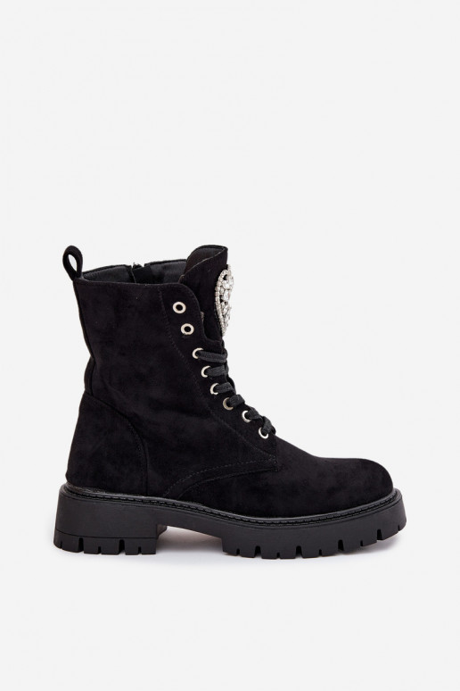 Arbeitsstiefeletten Feminin mit leuchtenden Augen Ermöglicht Języku schZuarze Farbe Rosira Arbeitsstiefeletten Feminin mit leuchtenden Augen Ermöglicht Języku schZuarze Farbe Rosira