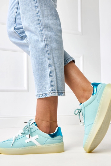 Eriksen Blaue Sneakers mit... 2