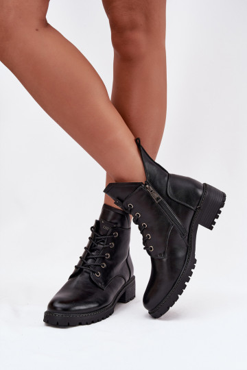 Wärmende Damen Stiefeletten Klocke Vinceza 58609, schwarz
