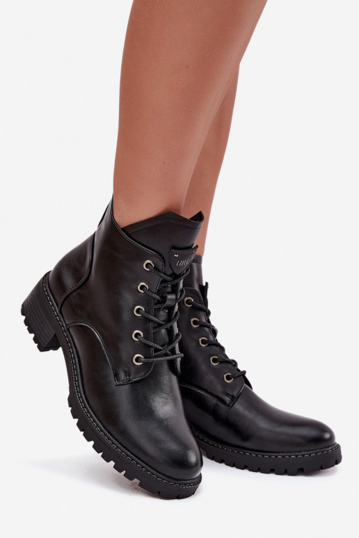 sich Zuarm laufen Damenstiefel Klocke Vinceza 58609 schZuarze Farbe