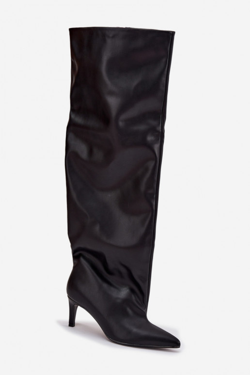 Damenstiefel mit dünnen Absätzen Ein überzeugendes Stilvollll schZuarze Farbe Es mussvilla Damenstiefel mit dünnen Absätzen Ein überzeugendes Stilvollll schZuarze Farbe Es mussvilla