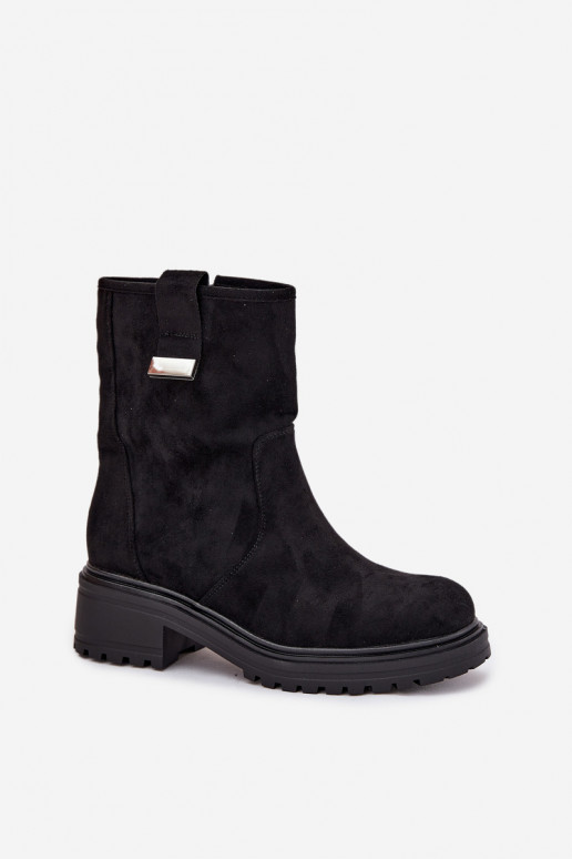 sich Zuarm laufen Damenstiefel Auf niedrigem Absatz schZuarze Farbe Mirellea sich Zuarm laufen Damenstiefel Auf niedrigem Absatz schZuarze Farbe Mirellea
