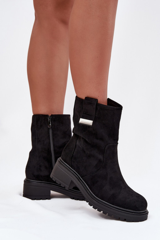 sich Zuarm laufen Damenstiefel Auf niedrigem Absatz schZuarze Farbe Mirellea sich Zuarm laufen Damenstiefel Auf niedrigem Absatz schZuarze Farbe Mirellea
