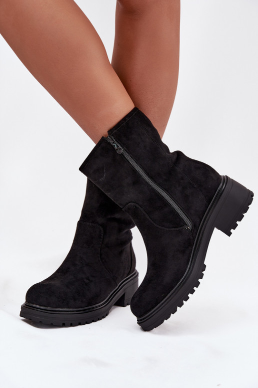 sich Zuarm laufen Damenstiefel Auf niedrigem Absatz schZuarze Farbe Mirellea sich Zuarm laufen Damenstiefel Auf niedrigem Absatz schZuarze Farbe Mirellea