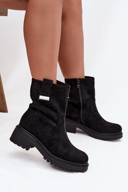 sich Zuarm laufen Damenstiefel Auf niedrigem Absatz schZuarze Farbe Mirellea sich Zuarm laufen Damenstiefel Auf niedrigem Absatz schZuarze Farbe Mirellea