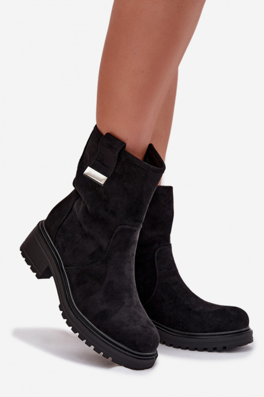 sich Zuarm laufen Damenstiefel Auf niedrigem Absatz schZuarze Farbe Mirellea sich Zuarm laufen Damenstiefel Auf niedrigem Absatz schZuarze Farbe Mirellea