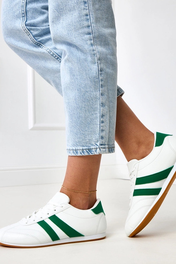 Weiße Tennisschuhe mit... 2