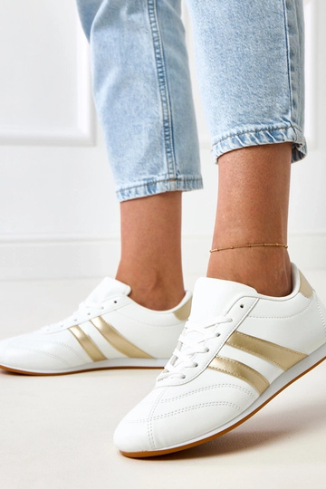 Weiße Tennisschuhe mit... 2