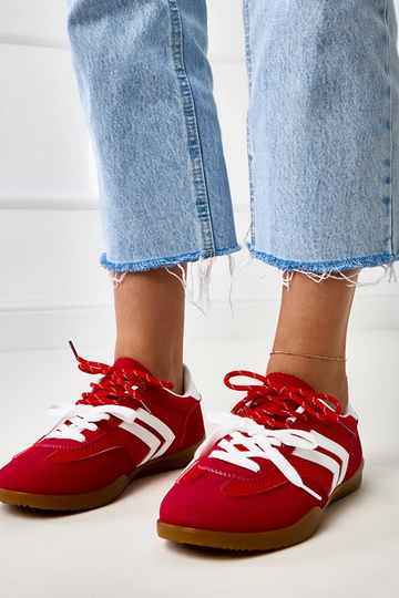 Rote Volleyball-Sneaker im...