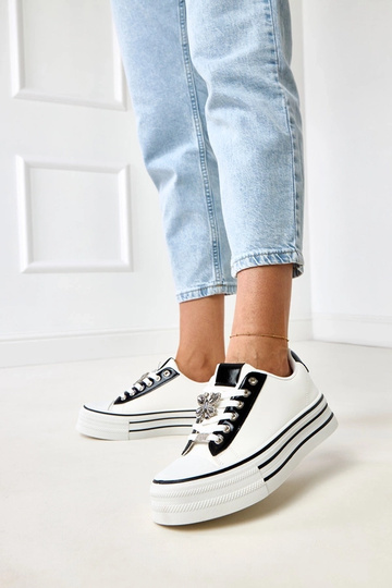 Weiße Sneakers mit... 2
