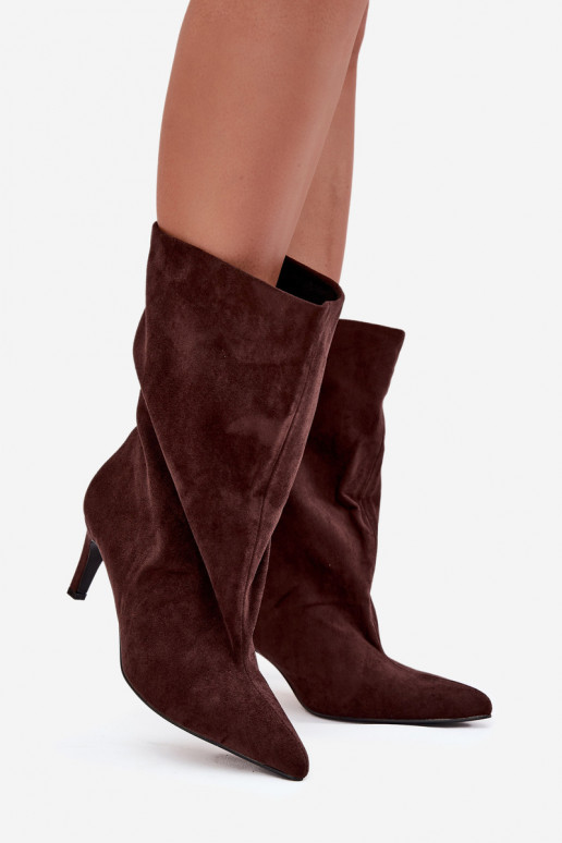 Ein überzeugendes Stilvollll Damenstiefel mit dünnen Absätzen CzekoladoZue Solvienne Ein überzeugendes Stilvollll Damenstiefel mit dünnen Absätzen CzekoladoZue Solvienne