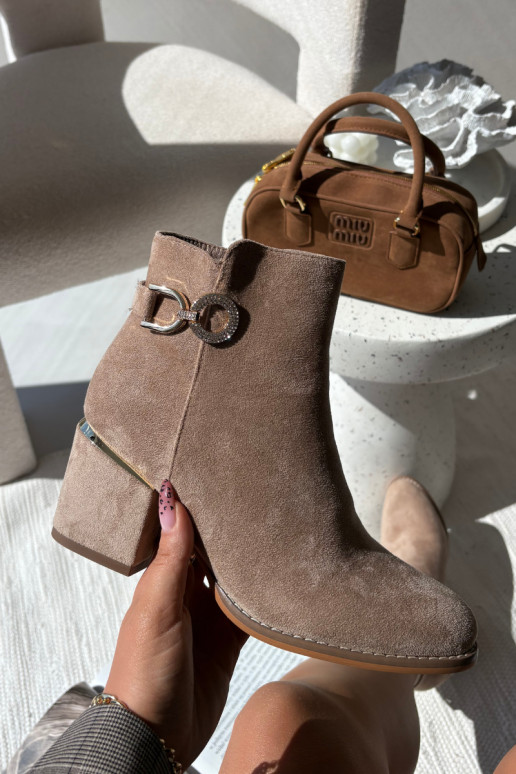 sich Zuarm laufen Damenstiefel Ze goldene Farbemi Detalami mit Absätzen Beige Dorisse sich Zuarm laufen Damenstiefel Ze goldene Farbemi Detalami mit Absätzen Beige Dorisse