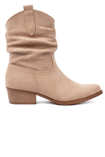 Beige Frauen Schuhe o klasycznym kroju 2