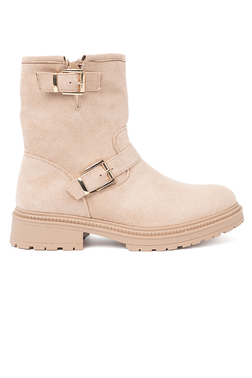 Stilvoll jsnoBeige Schuhe mit dekorativen Schnallen