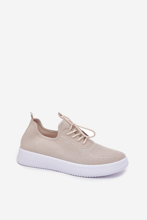 Ein überzeugendes Stilvollll Turnschuhe mit einer Plattform Feminin Beige Kalyra  Ein überzeugendes Stilvollll Turnschuhe mit einer Plattform Feminin Beige Kalyra