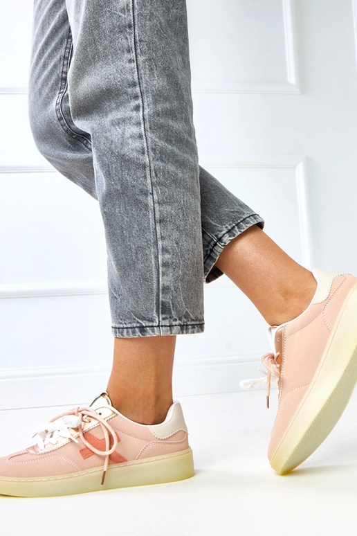 Rosa Sneakers auf Plattform "Eriksen" Rosa Sneakers auf Plattform "Eriksen"