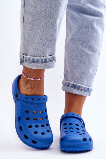 Feminin Hausschuhe blaue Farbe Schaumstoffkrokodile EVA 2