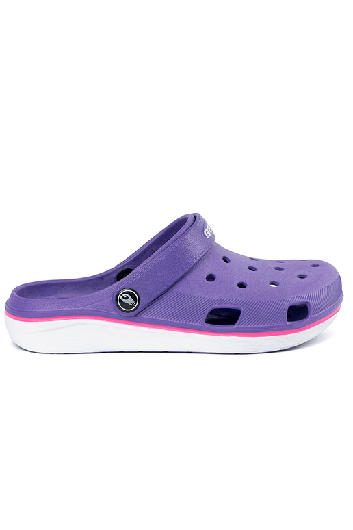 Violette Farbe Schuhe typu Crocs Violette Farbe Schuhe typu Crocs