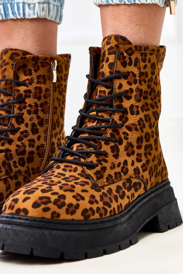 Braune Stiefeletten mit... 2