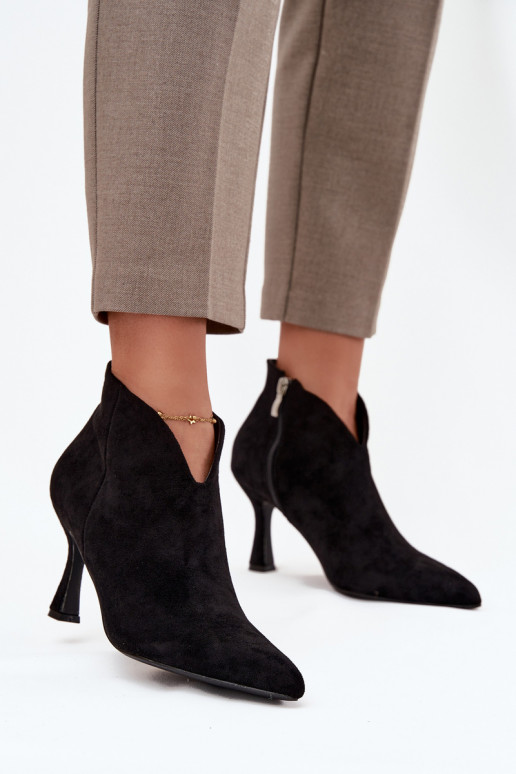 Schuhe mit niedrigem Absatz für Damen mit dünnen Absätzen aus Öko-INildlederoZue schZuarze Farbe Jolivra Schuhe mit niedrigem Absatz für Damen mit dünnen Absätzen aus Öko-INildlederoZue schZuarze Farbe Jolivra